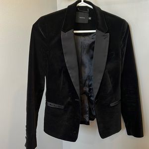 Black Velvet Talula Blazer